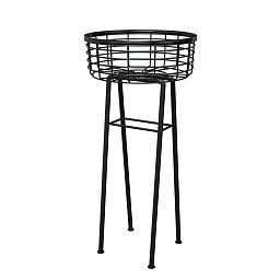Modern Farmhouse Wire Basket Plant Stand