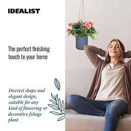 IDEALIST Lite Diamond Style Indoor Hanging Planter