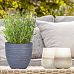 Plaited Style Round Planter Outdoor Plant Pot by Idealist Lite
