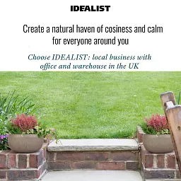IDEALIST Lite Mesh Style Bowl Planter Outdoor Plant Pot