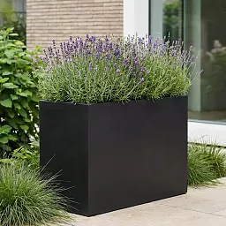 IDEALIST Lite Contemporary Light Concrete Trough Planter