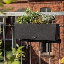 LECHUZA BALCONERA Stone Trough Poly Resin Self-watering Planter