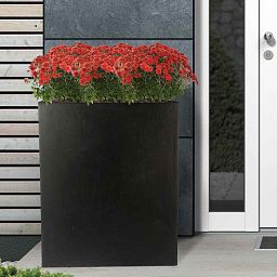IDEALIST Lite Narrow Contemporary Light Concrete Trough Planter