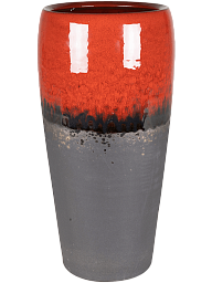 Amora Duo Glazed Clay Round Tall Plunter