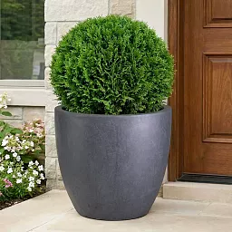 IDEALIST Lite Contemporary Light Concrete Egg Planter