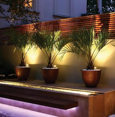 Norman Fiberglass Round Tall Rust Planter Pot In/Out