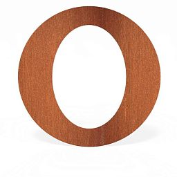 Corten Steel Rosette Oval
