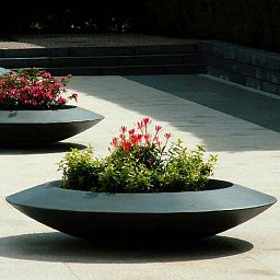 UFO Bowl Outdoor Fiberglass Planter