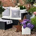 IDEALIST Lite Square Box Contemporary Light Concrete Planter