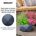 IDEALIST Lite Faceted Effect Bowl Planter Indoor Plant Pot