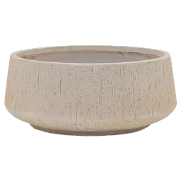 Raindrop Fibreclay Large Bowl Planter | Indoor and Outdoor Plant Pot