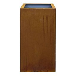 Cortenstyle Trend Topper on Wheels Tall Planter IN\OUT