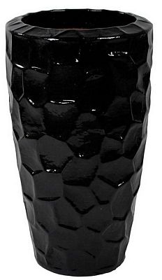 Ceramic Round Tall Glossy Planter Pot In/Out