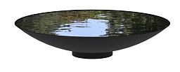 Fountain Waterbowl Outdoor Coated Steel Bowl