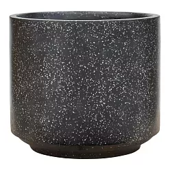 Terrazzo Fiberstone Planter | Cylinder Indoor and Outdoor Plant Pot