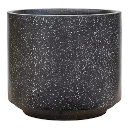 Terrazzo Fiberstone Planter | Cylinder Indoor and Outdoor Plant Pot