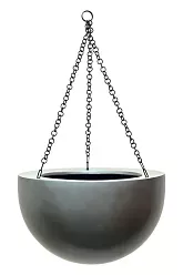 Gradient Hanging Bowl Planter | Polyresin Indoor Plant Pot