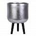 IDEALIST Lite Round Planter on Legs, Round Pot Plant Stand Indoor