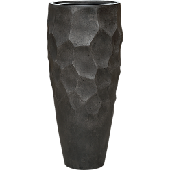 Polystone Tall Planter + Liner | Large Indoor Plant Pot Vase