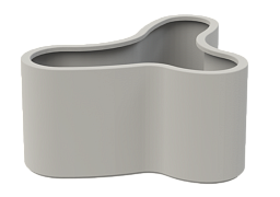WAVE Outdoor Fiberglass Planter