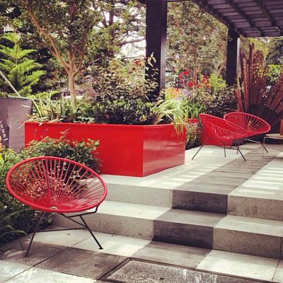Florida Outdoor Aluminum Square Planter