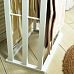 Froppi Bamboo Free Standing Towel Rack, Wooden Towel Holder and Ladder with 3 Bars