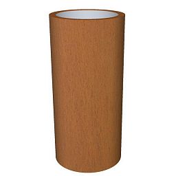 Cortenstyle Standard Topper on Wheels Tall Planter IN\OUT