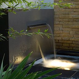 Aluminium Garden Fountain Pondwall Freestanding