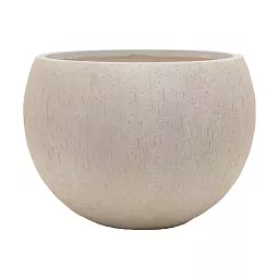 Raindrop Fibreclay Globe Planter | Indoor and Outdoor Plant Pot