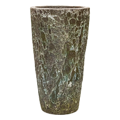 Lava Ceramic Tall Planter | Indoor and Outdoor Plant Pot