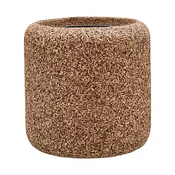 Naturescast Cylinder Planter + Liner | Natural Indoor Plant Pot