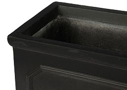 IDEALIST Lite Faux Lead Chelsea Light Concrete Through Planter