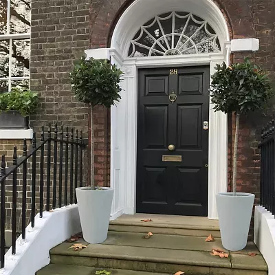 IDEALIST Lite Contemporary Round Light Concrete Planter