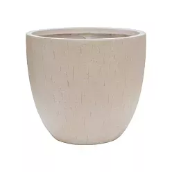 Raindrop Fibreclay Egg Planter | Indoor and Outdoor Plant Pot