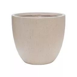 Raindrop Fibreclay Egg Planter | Indoor and Outdoor Plant Pot