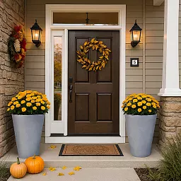 IDEALIST Lite Contemporary Round Light Concrete Planter