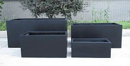 IDEALIST Lite Contemporary Light Concrete Trough Planter