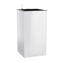 LECHUZA CANTO Premium High LED Square Tall Poly Resin Self-watering Planter LECHUZA CANTO Premium High LED Square Tall Poly Resin Self-watering Planter
