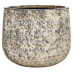 Atlas Round Planter | Fiberstone Indoor and Outdoor Plant Pot