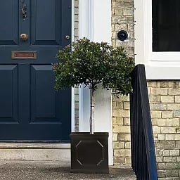 IDEALIST Lite Faux Lead Chelsea Box Square Light Concrete Planter