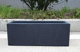 IDEALIST Lite Contemporary Light Concrete Trough Planter