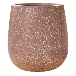 Terrazzo Balloon Fiberstone Planter | Indoor and Outdoor Plant Pot