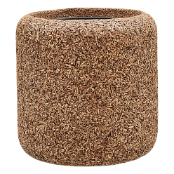 Naturescast Cylinder Planter + Liner | Natural Indoor Plant Pot