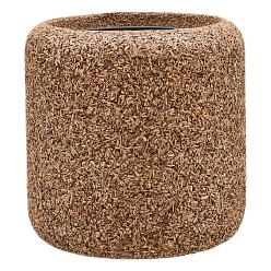Naturescast Cylinder Planter + Liner | Natural Indoor Plant Pot