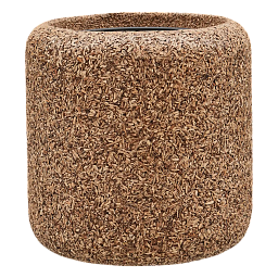 Naturescast Cylinder Planter + Liner | Natural Indoor Plant Pot