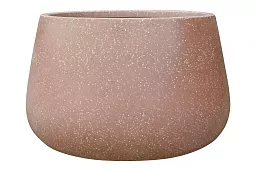 Terrazzo Fiberstone Planter | Low Indoor and Outdoor Plant Pot