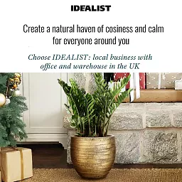 IDEALIST Lite Row Style Round Indoor Planter