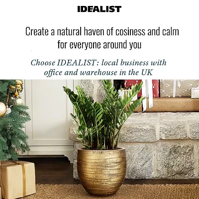 IDEALIST Lite Row Style Round Indoor Planter