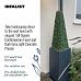 IDEALIST Lite Tall Square Contemporary Light Concrete Planter Set
