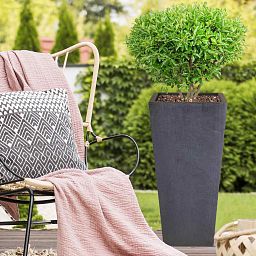 IDEALIST Lite Tall Tapered Contemporary Light Concrete Planter